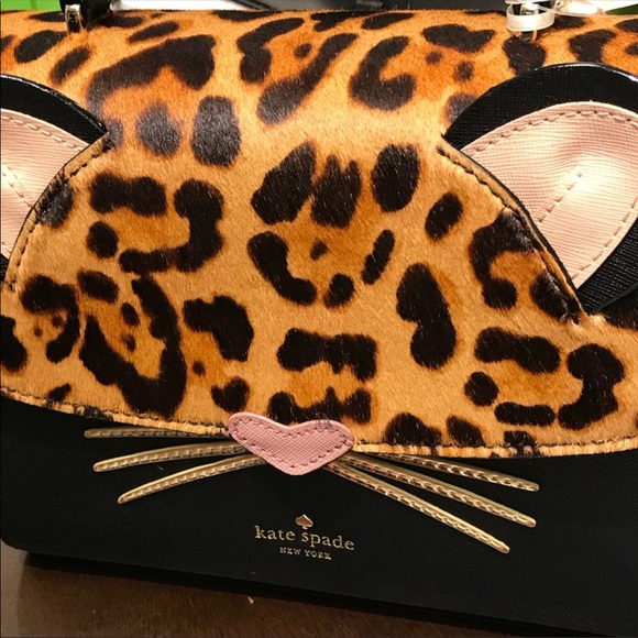 Kate Spade Leopard Kerrie Crossbody Bag, Purse - Picture 5 of 8